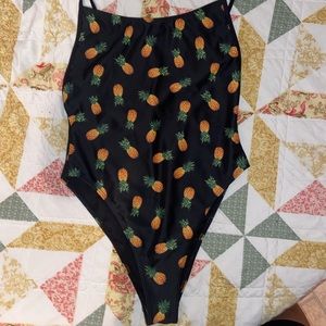 Pineapple bathing suit